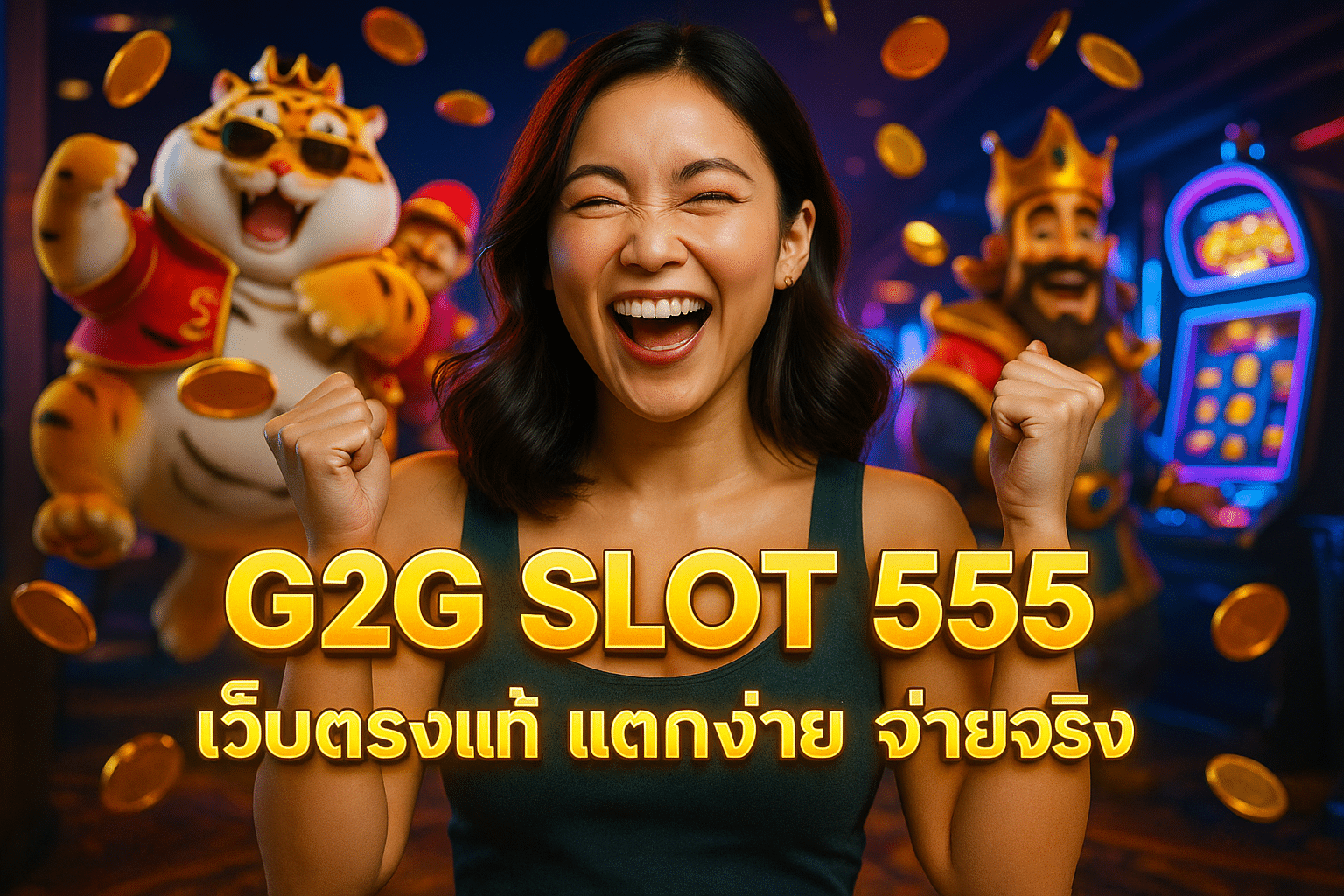 G2G SLOT 555 เว็บตรงแท้ แตกง่าย จ่ายจริง