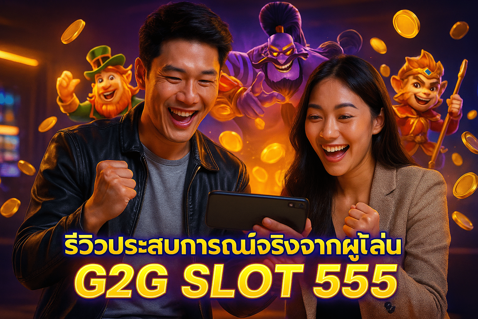 รีวิวประสบการณ์จริงจากผู้เล่น G2G SLOT 555