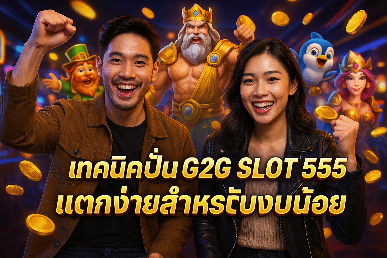 เทคนิคปั่น G2G SLOT 555 แตกง่ายสำหรับงบน้อย