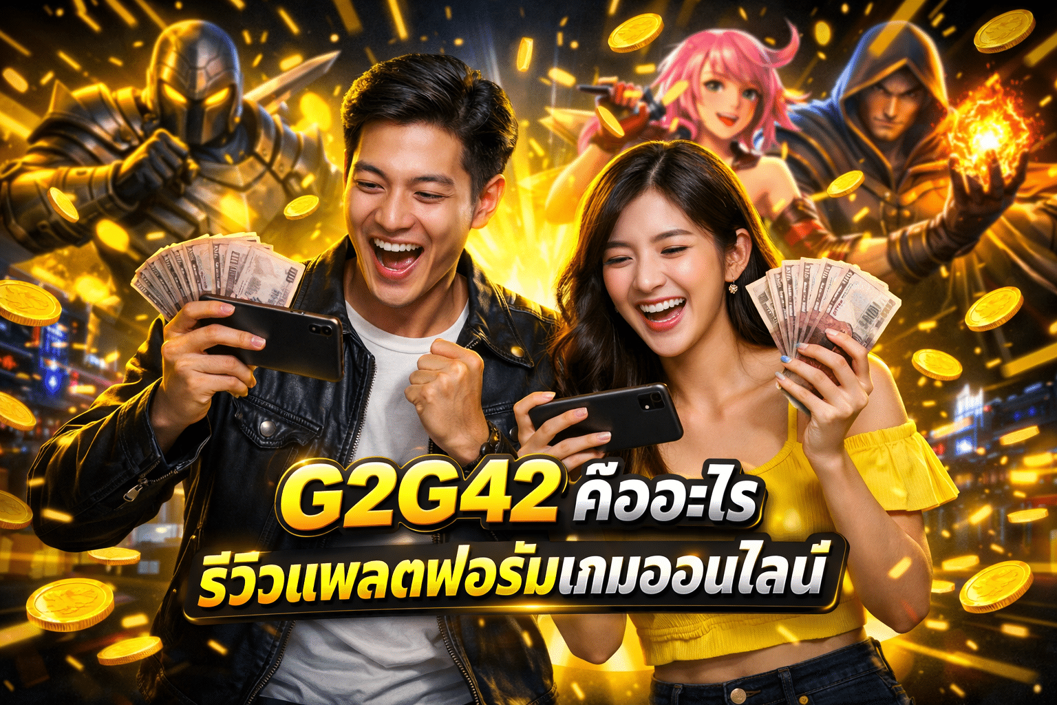 G2G42 คืออะไร รีวิวแพลตฟอร์มเกมออนไลน์